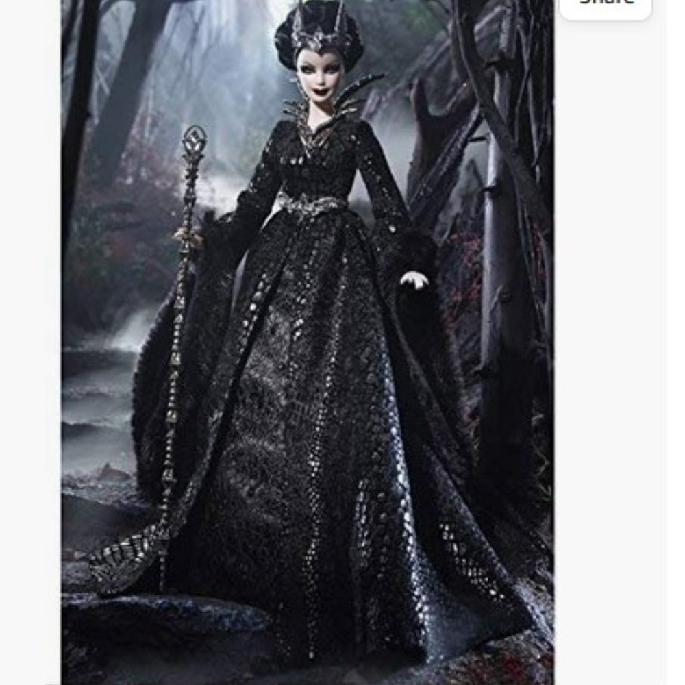 Barbie Queen of The Dark Forest Doll 2015 Gold Label